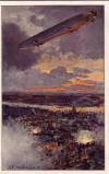 Zeppelin ber Antwerpen.